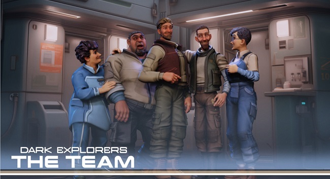 Dark Explorers - The Team